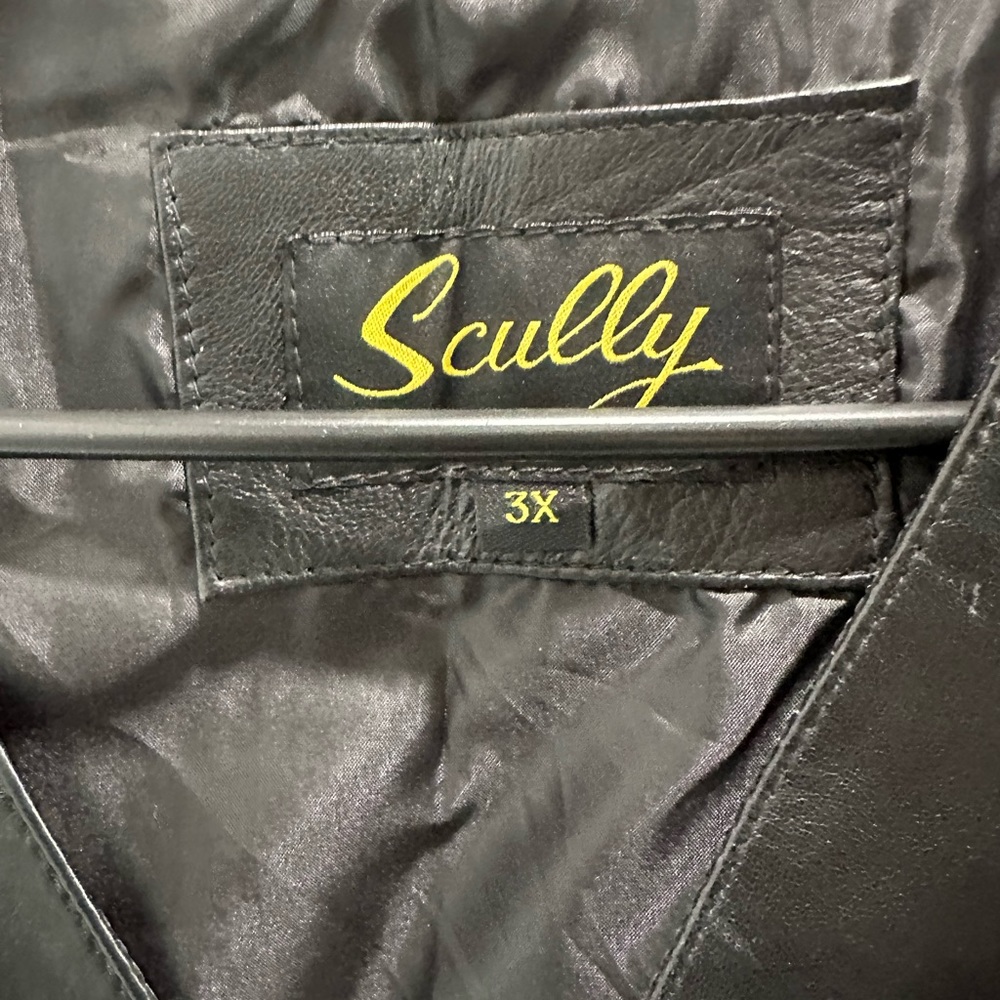 Real Leather western vest. Worn once